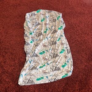 Mountain Print Blanket